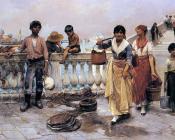 弗兰克 杜韦内克 : Water Carriers Venice